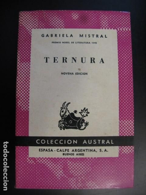 Livres d'occasion: TERNURA - GABRIELA MISTRAL - AUSTRAL N&ordm; 503 - ESPASA
