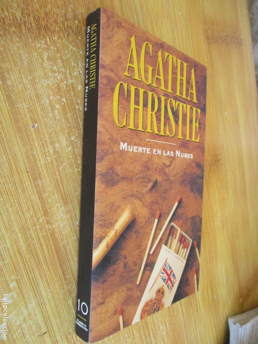 Libros de segunda mano: AGATHA CHRISTIE- PLANETA N&ordm;. 10-1993- MUERTE EN LAS NUBES.