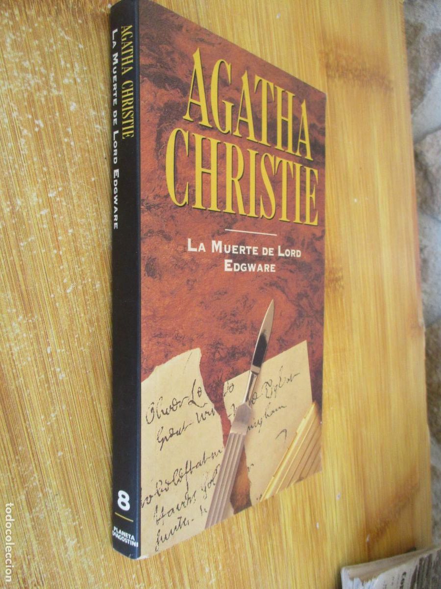Libros de segunda mano: AGATHA CHRISTIE- PLANETA N&ordm;. 8-1993- LA MUERTE DE LORD EDGWARE.