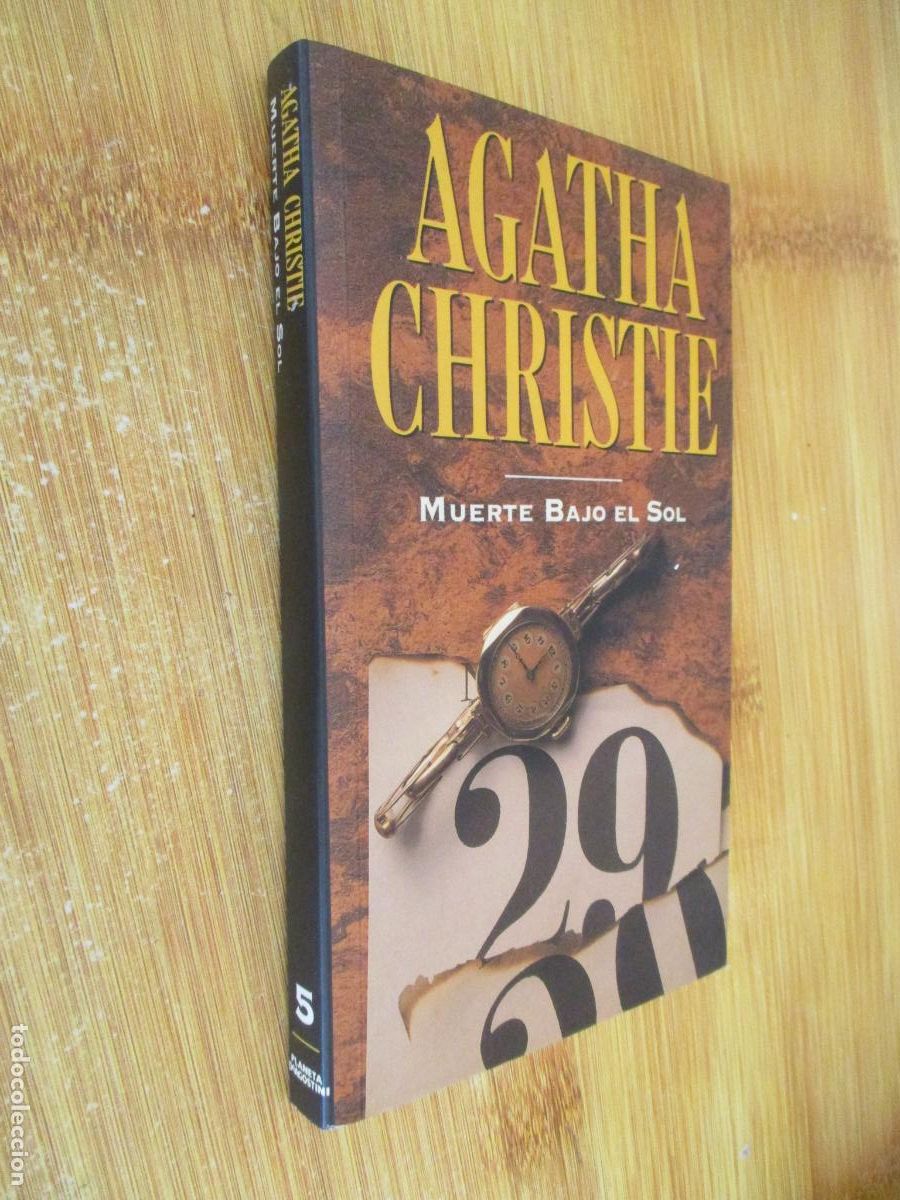 Libros de segunda mano: AGATHA CHRISTIE- PLANETA N&ordm;. 5-1993- MUERTE BAJO EL SOL.