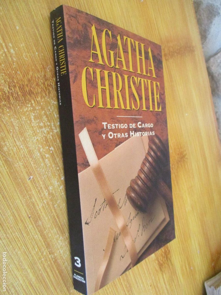 Libros de segunda mano: AGATHA CHRISTIE- PLANETA N&ordm;. 3-1993- TESTIGO DE CARGO Y OTRAS HISTORIAS.