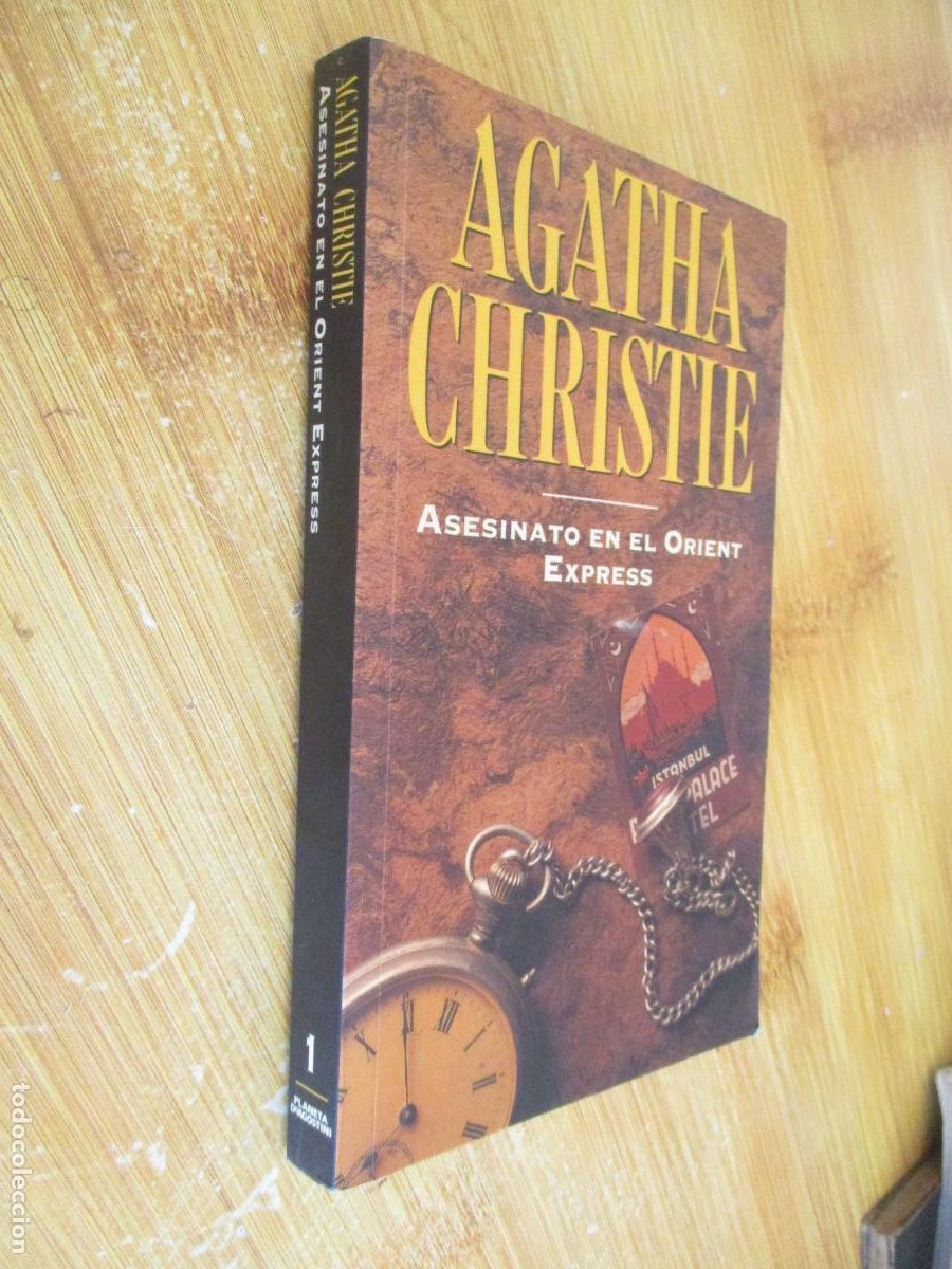 Libros de segunda mano: AGATHA CHRISTIE- PLANETA N&ordm;. 1-1993- ASESINATO EN EL ORIENT EXPRESS.