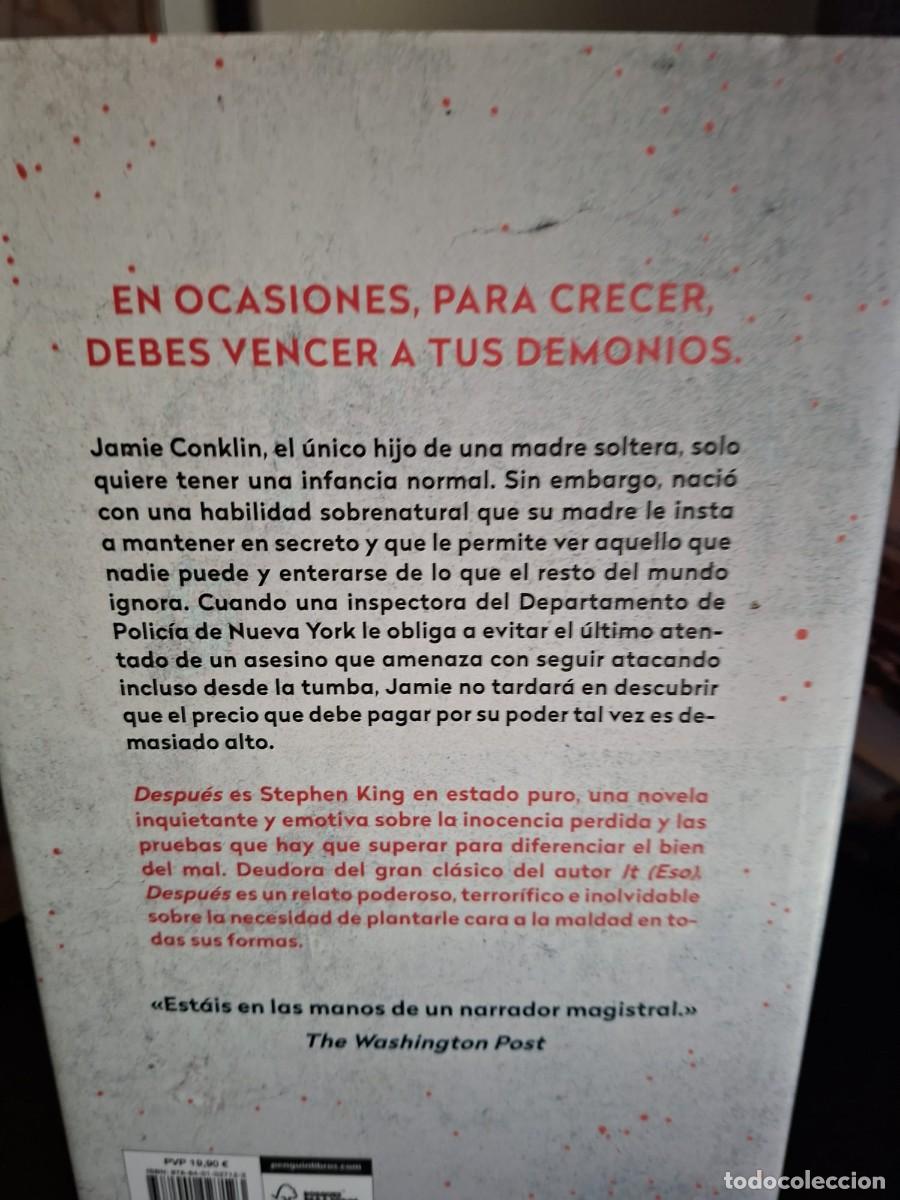 Libros de segunda mano: STEPHEN KING: DESPU&Eacute;S - Foto 2