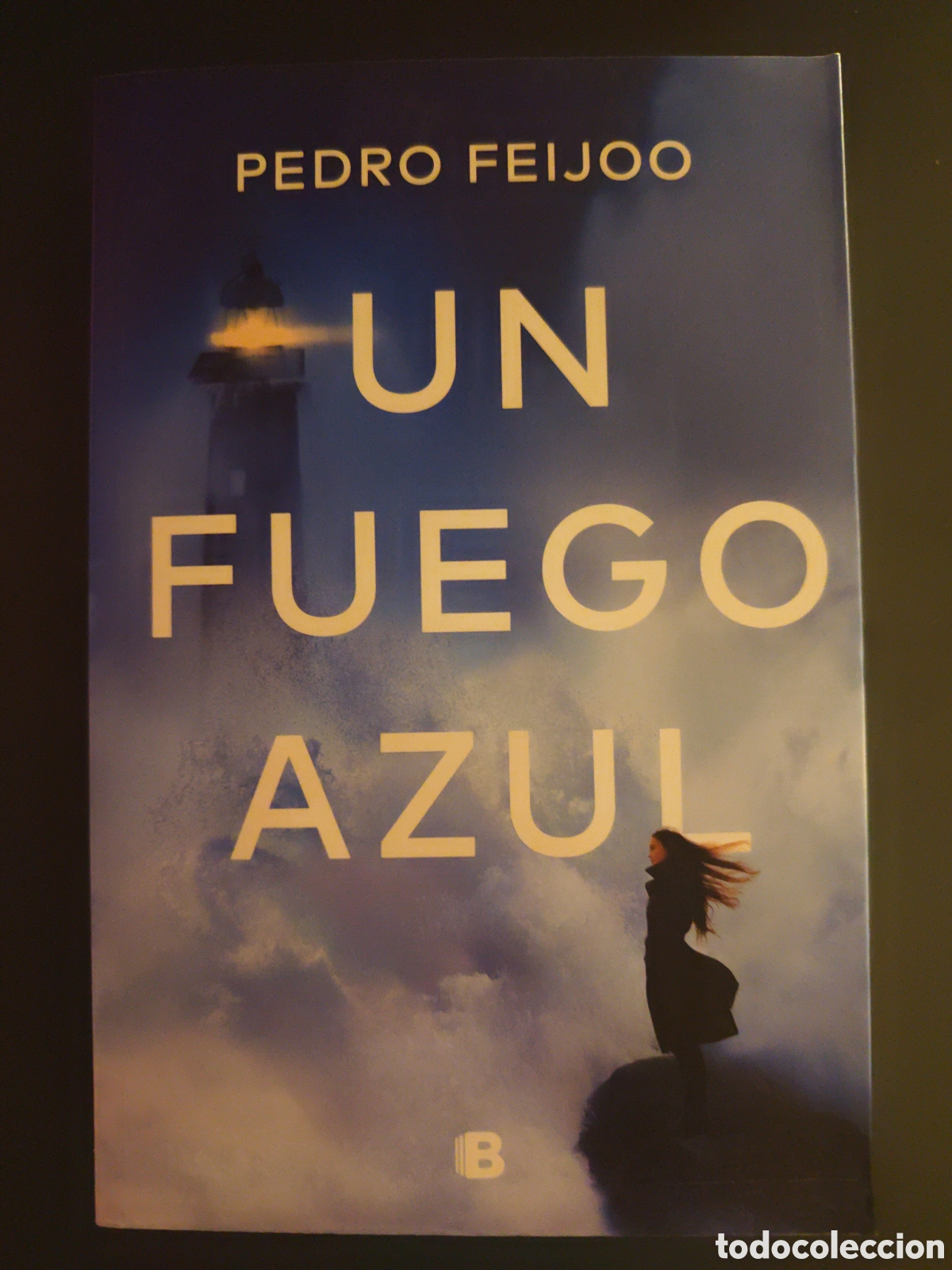 Libros de segunda mano: Un fuego azul. Pedro Feijoo