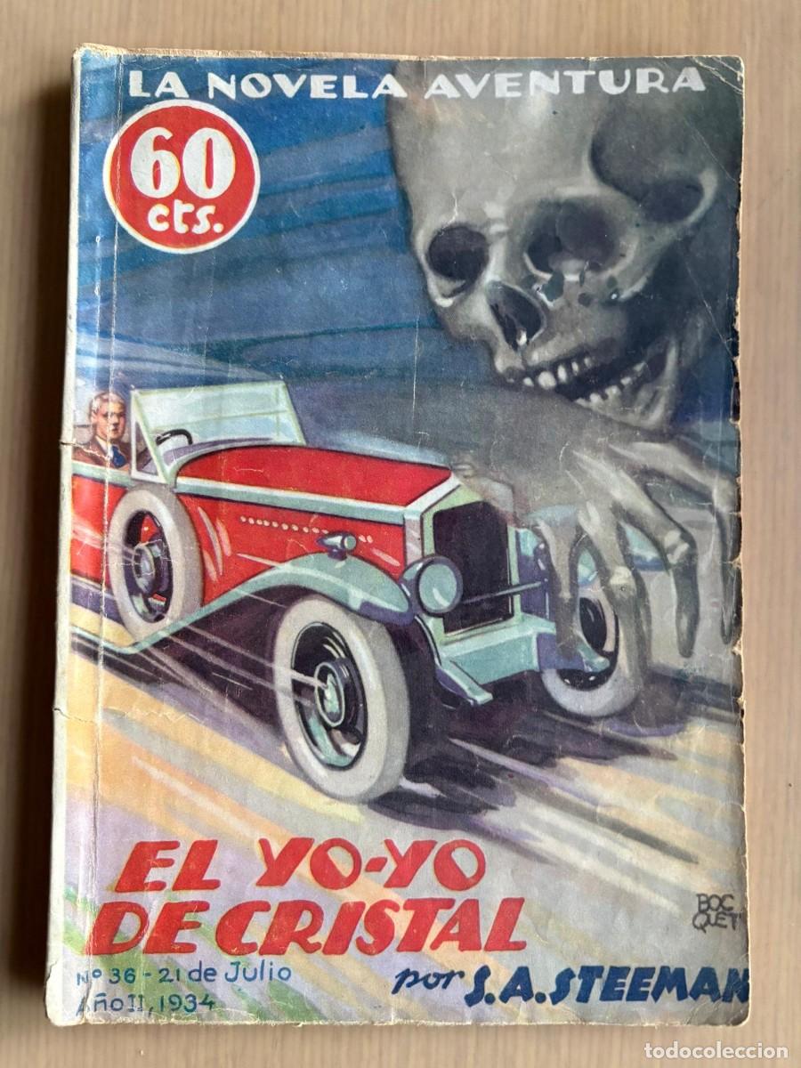 Libros de segunda mano: El Yo-Yo de cristal novela antigua estado normal