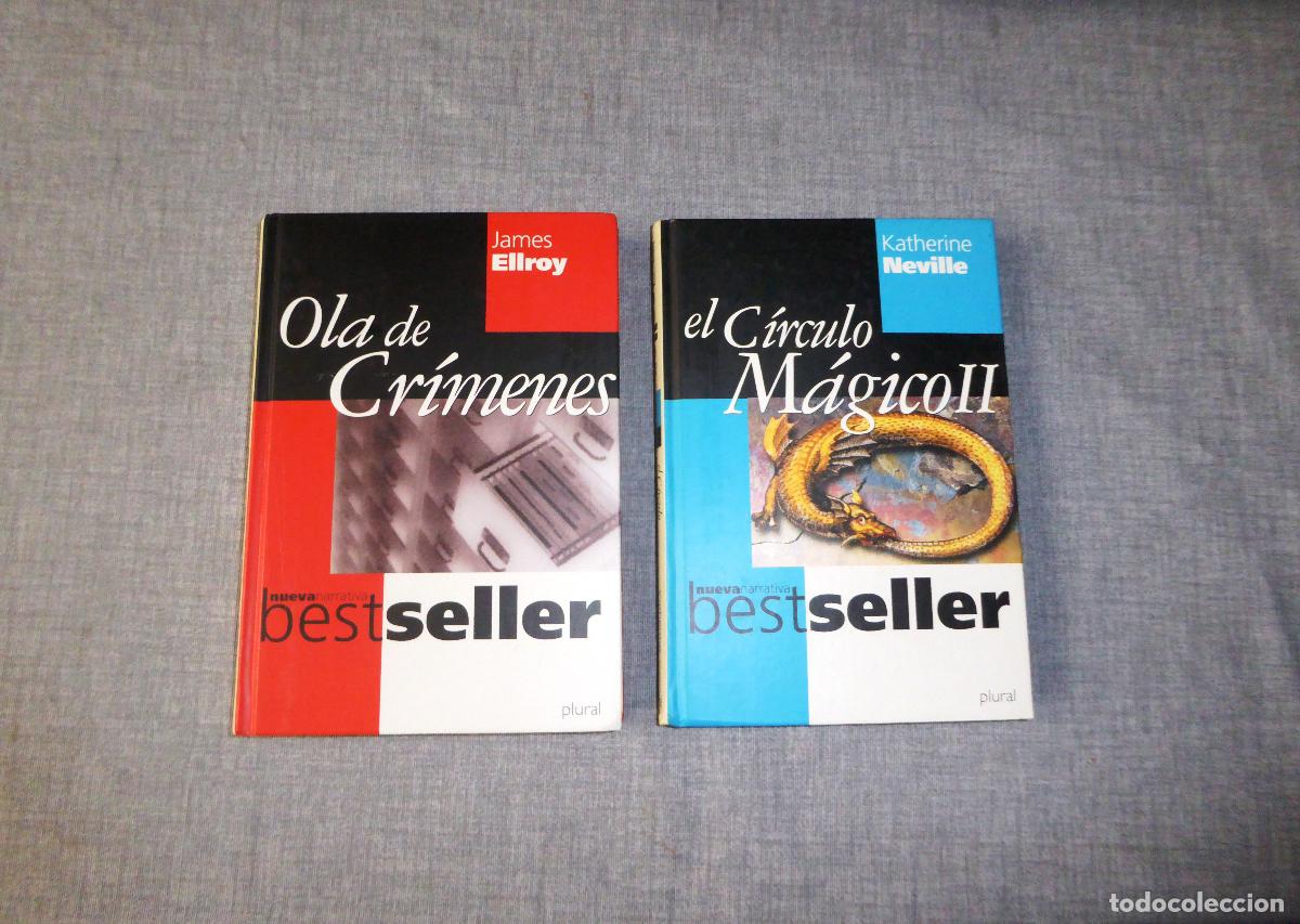 Libros de segunda mano: KATHERINE NEVILLE - EL CIRCULO M&Aacute;GICO - JAMES ELROY - OLA DE CRIMENES