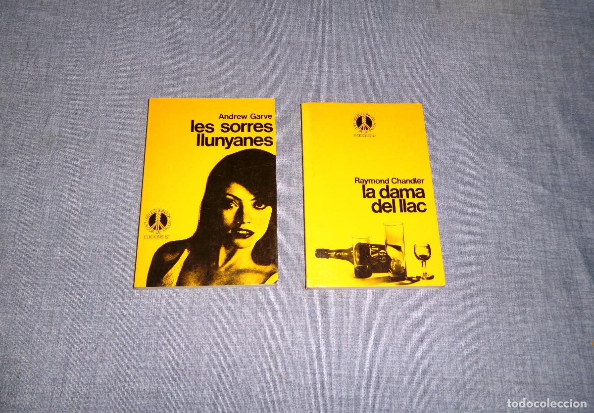 Libros de segunda mano: 2 NOVEL.LES LA CUA DE PALLA - ANDREW GARVE - RAYMOND CHANDLER