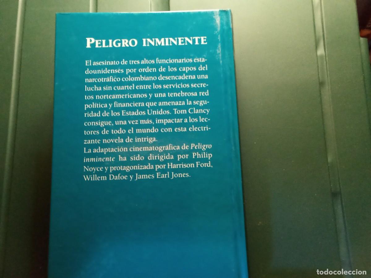 Libros de segunda mano: PELIGRO INMINENTE DE TOM CLANCY. - Foto 2