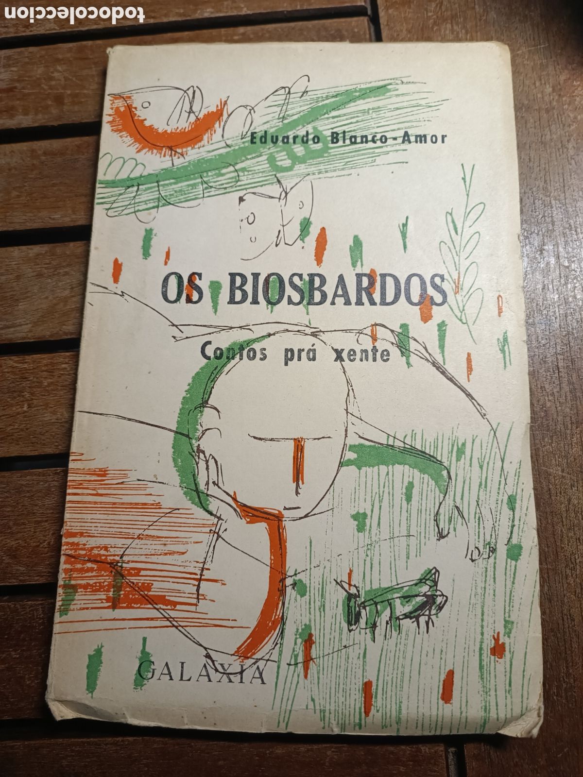 Libros de segunda mano: Eduardo Blanco Amor Os Biosbardos. Contos pr&aacute; xente Galaxia 1963 primera edici&oacute;n
