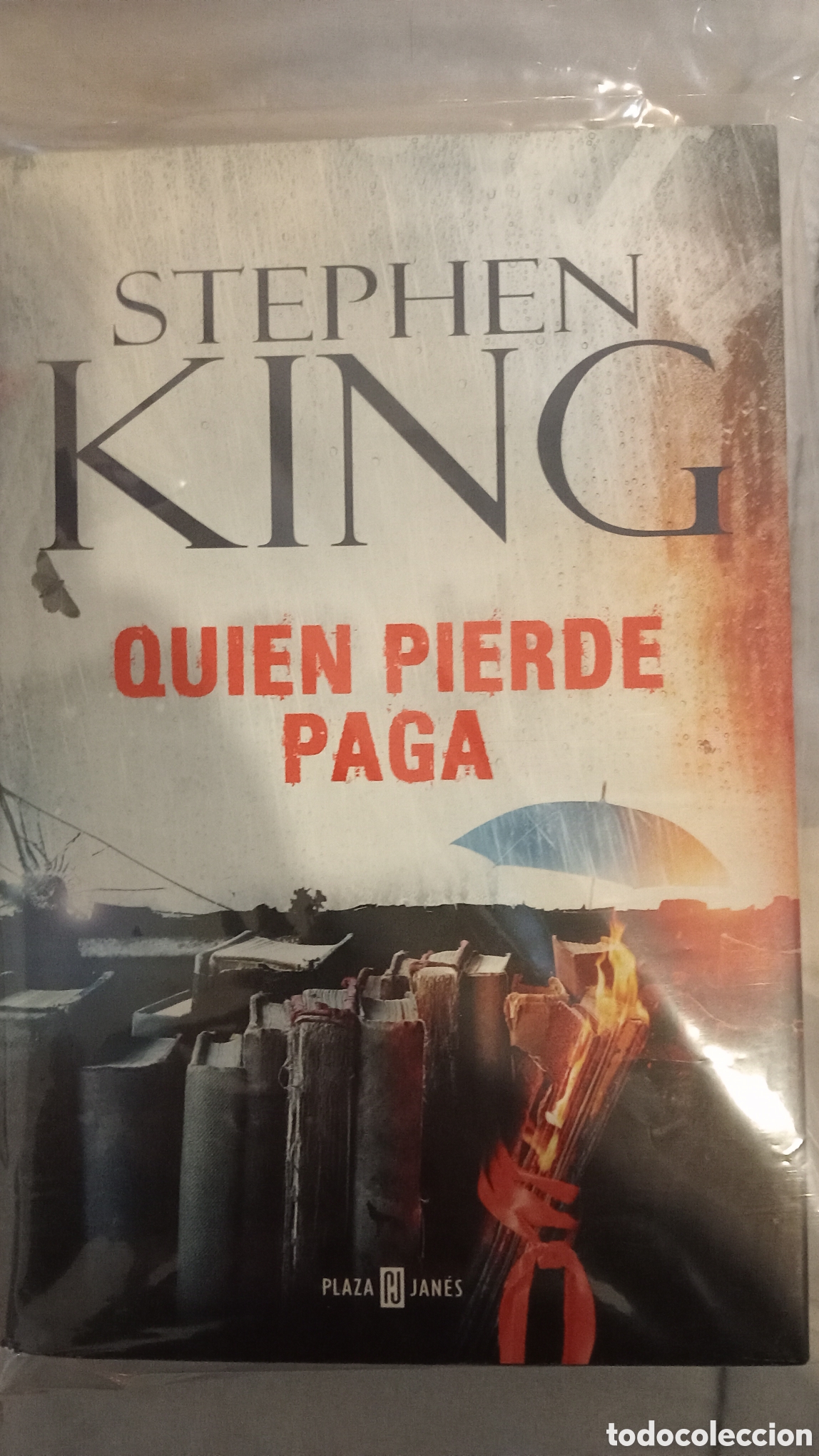Libros de segunda mano: Qui&eacute;n pierde paga. Stephen King. PRIMERA EDICI&Oacute;N