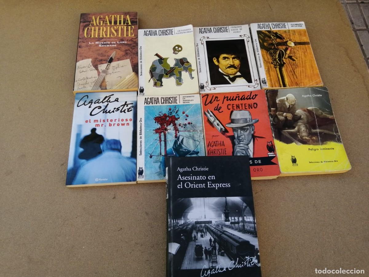 Libros de segunda mano: AGATHA CHRISTIE. LOTE DE 9 TITULOS