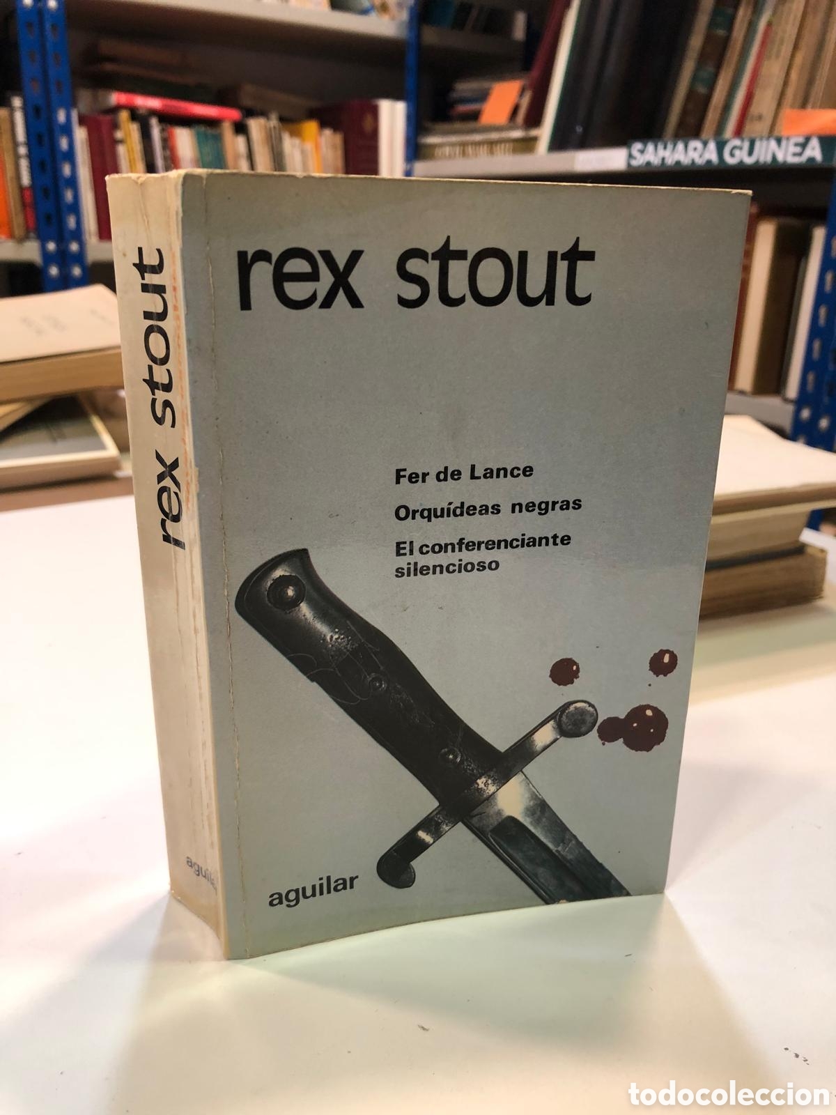Gebrauchte B&uuml;cher: Fer de Lance. Orqu&iacute;deas negras. El conferenciante silencioso - Rex Stout