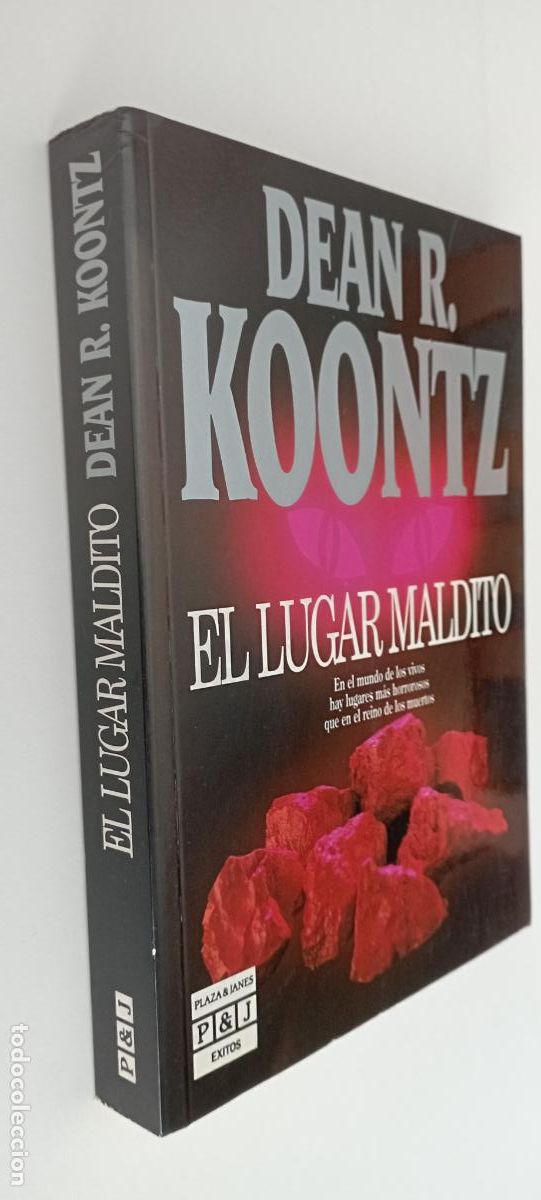 Libros de segunda mano: DEAN R. KOONTZ - EL LUGAR MALDITO - PLAZA & JAN&Eacute;S , MUY BUEN ESTADO