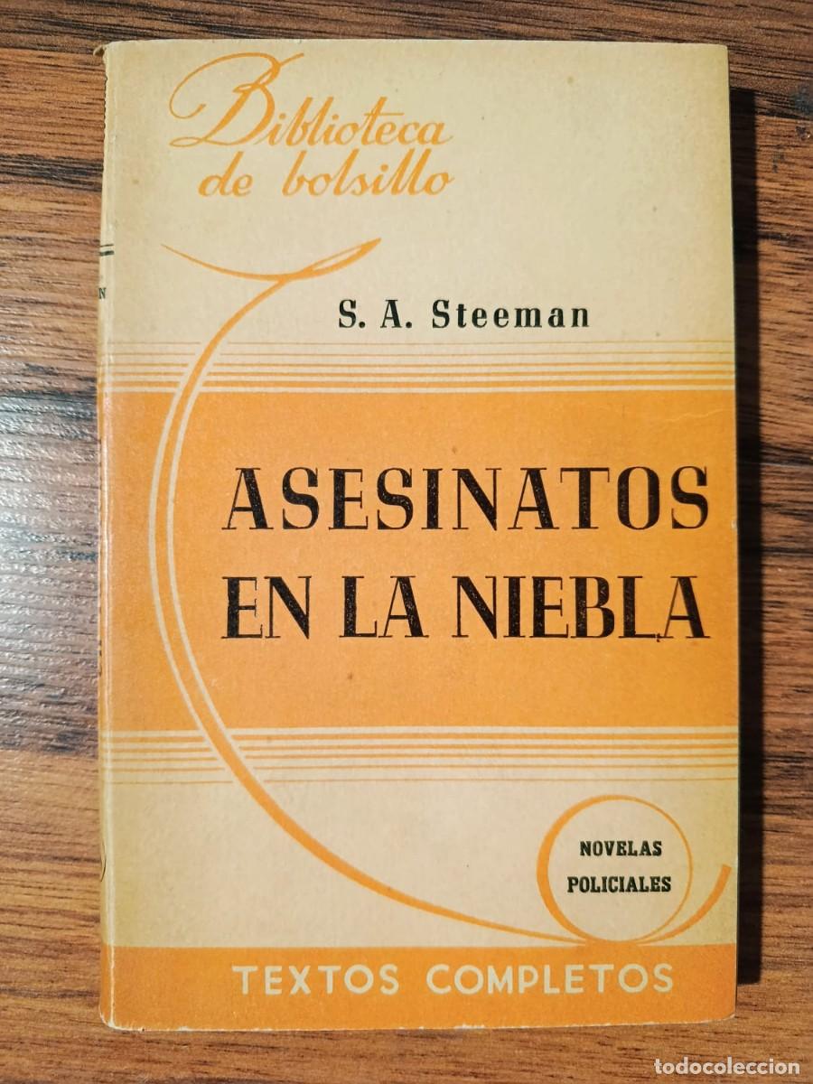 Libros de segunda mano: BIBLIOTECA DE BOLSILLO N&ordm; 20. 1945. HACHETTE. ASESINATOS EN LA NIEBLA, de S.A. STEEMAN