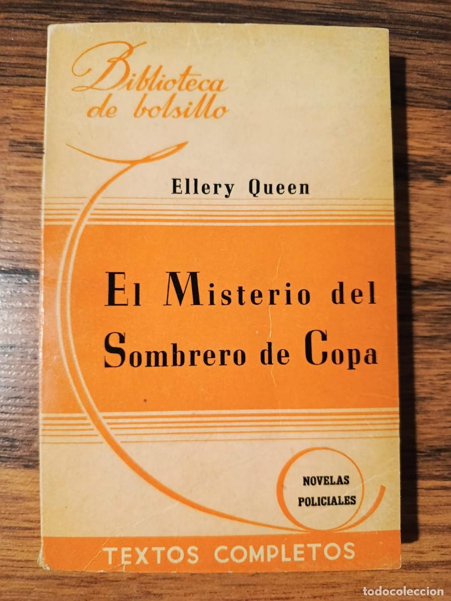 Libros de segunda mano: BIBLIOTECA DE BOLSILLO N&ordm; 46. 1944. HACHETTE. EL MISTERIO DEL SOMBRERO DE COPA, de ELLERY QUEEN