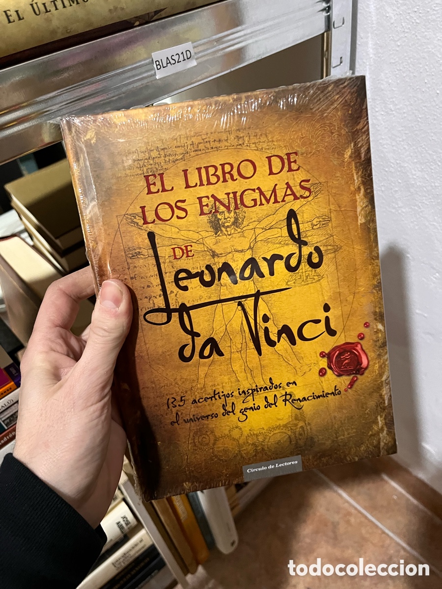Libros de segunda mano: Blas21D El libro de los enigmas de Leonardo da Vinci.