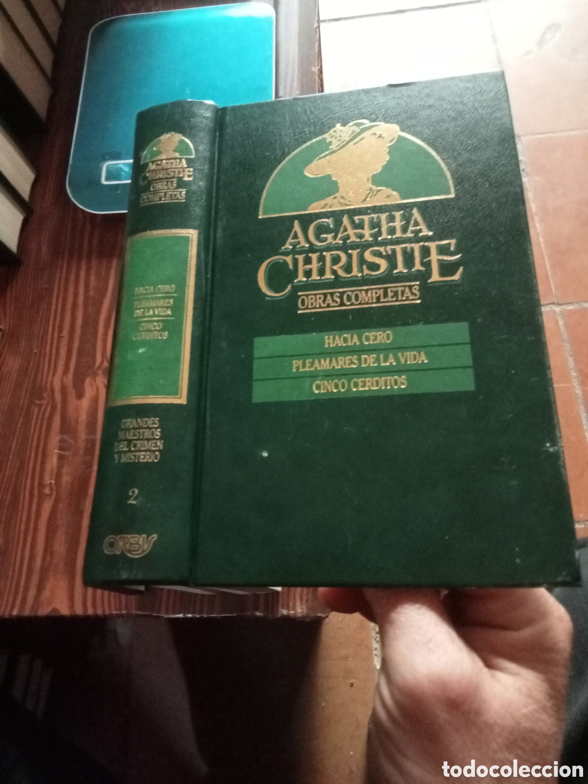 Libros de segunda mano: agatha christie obras completas 2 grandes maestros del crimen y misterio