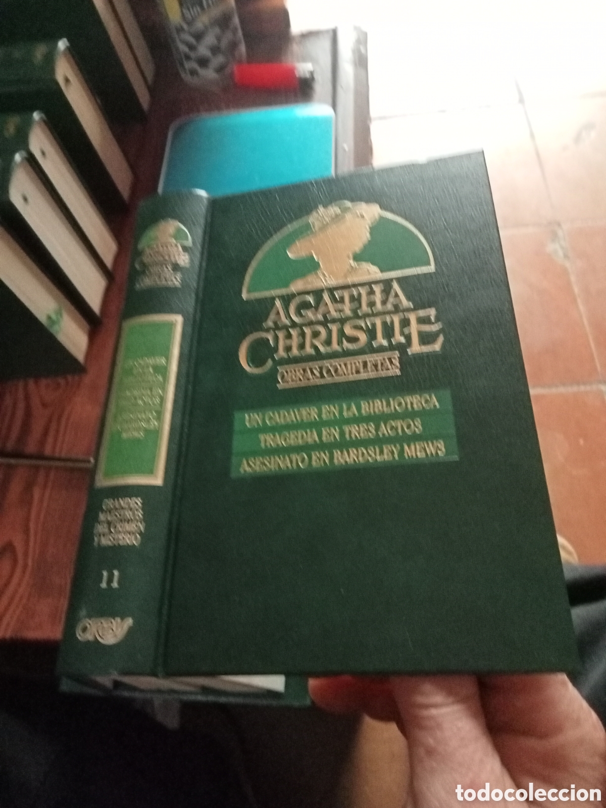 Libros de segunda mano: agatha christie obras completas 11 grandes maestros del crimen y misterio