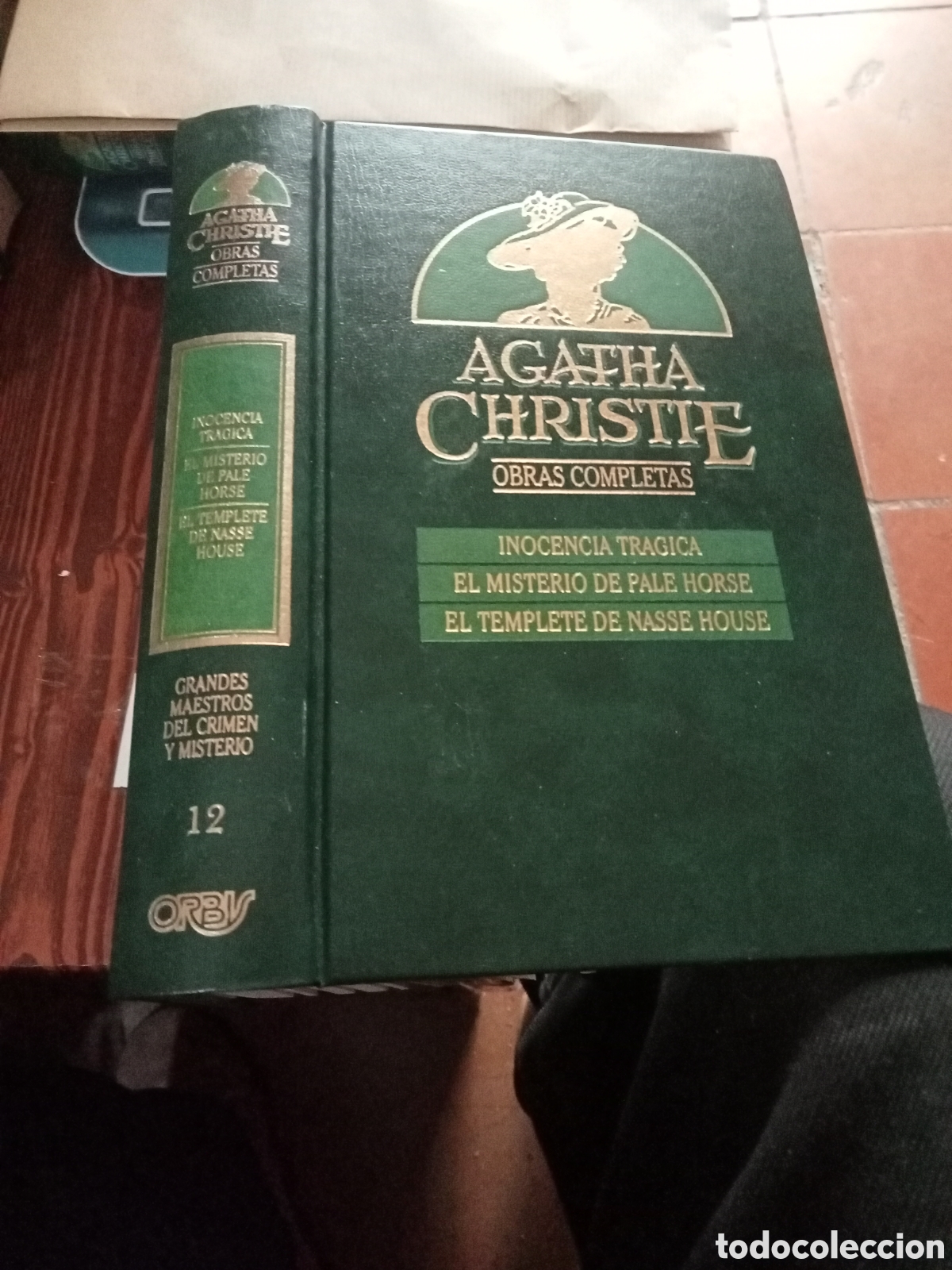 Libros de segunda mano: agatha christie obras completas 12 grandes maestros del crimen y misterio