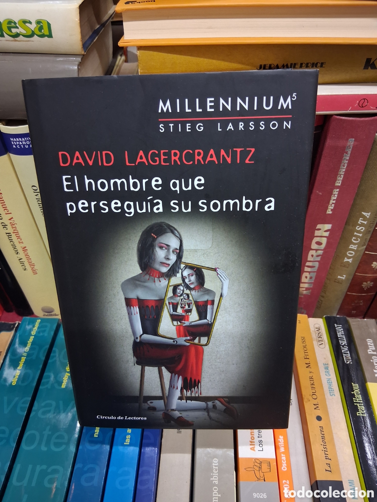 Libros de segunda mano: El hombre que persegu&iacute;a a su sombra - Davis Lagercrantz - Circulo de lectores