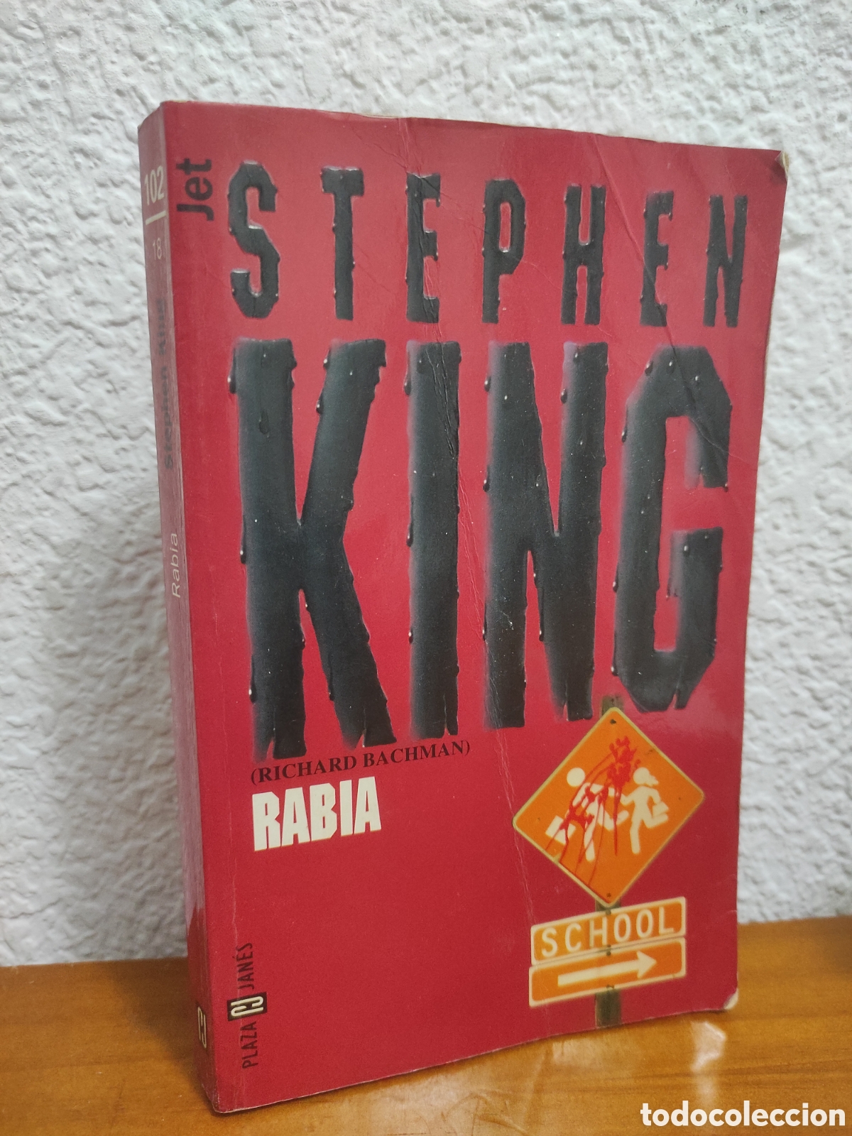 Libros de segunda mano: RABIA PRIMERA EDICI&Oacute;N 1997 STEPHEN KING PLAZA&JANES