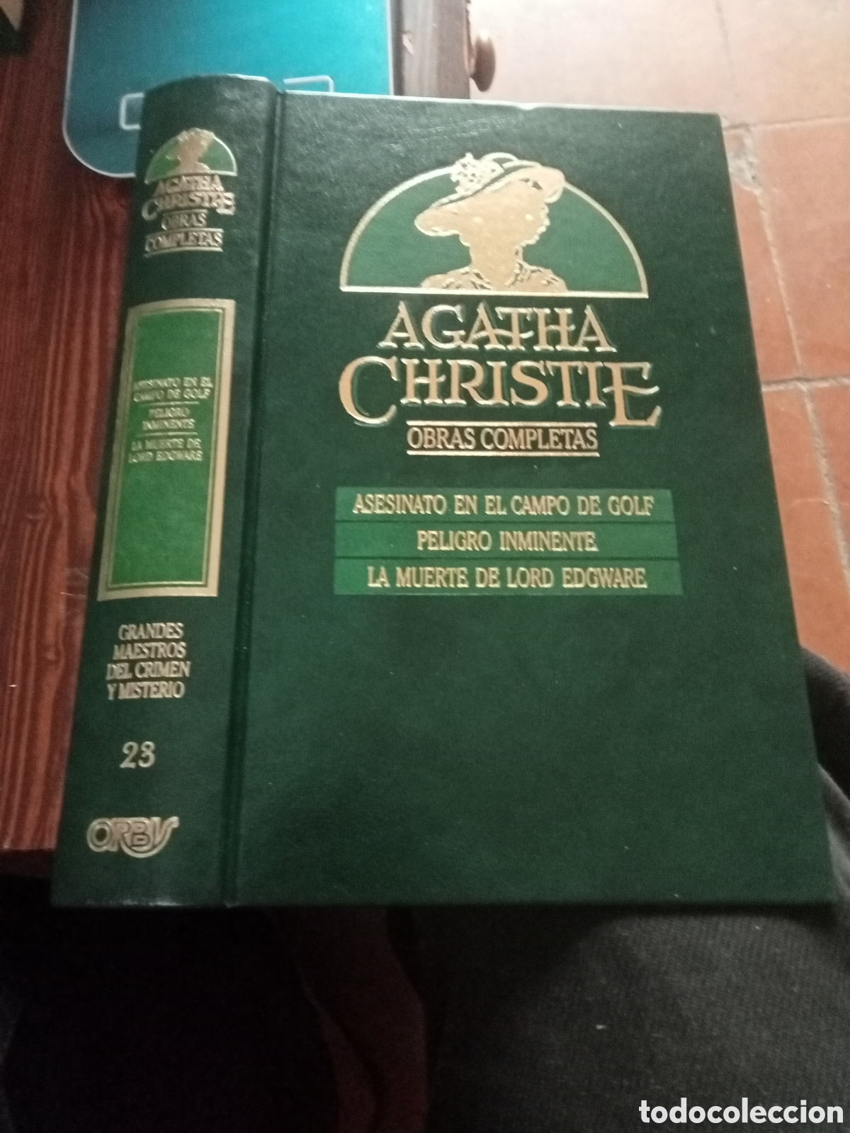 Libros de segunda mano: agatha christie obras completas 23 grandes maestros del crimen y misterio