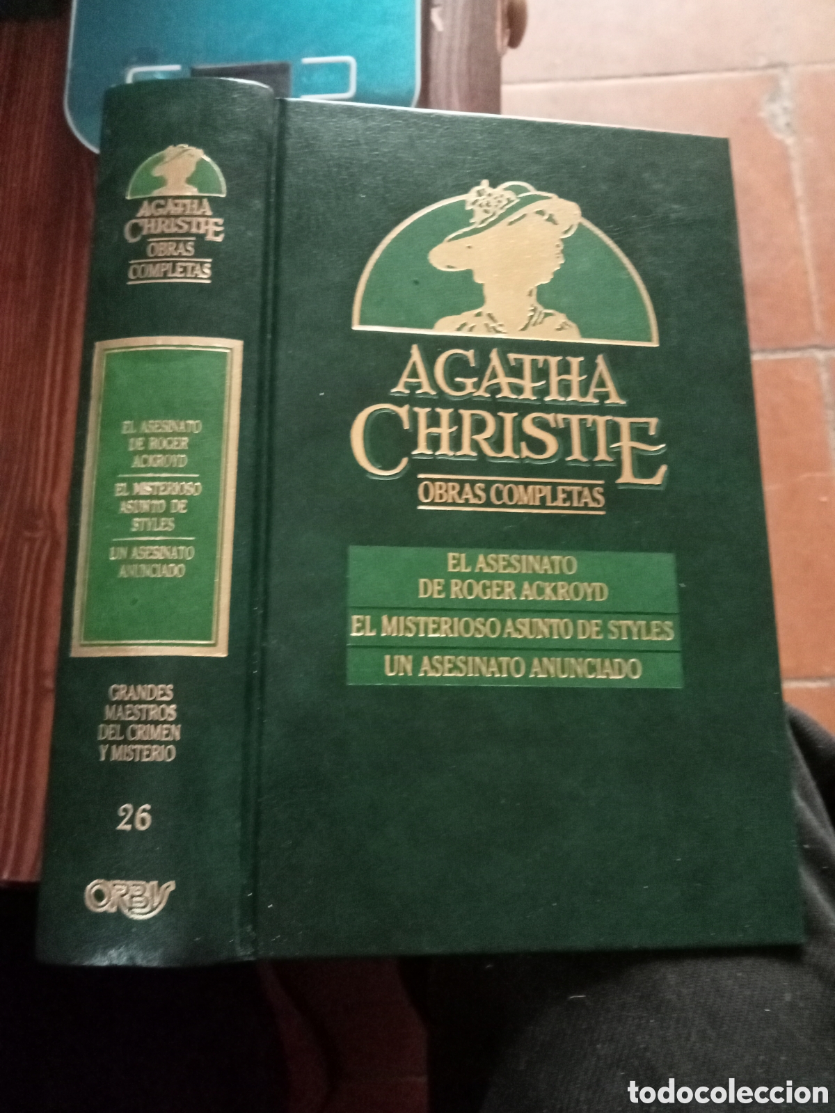 Libros de segunda mano: agatha christie obras completas 26 grandes maestros del crimen y misterio