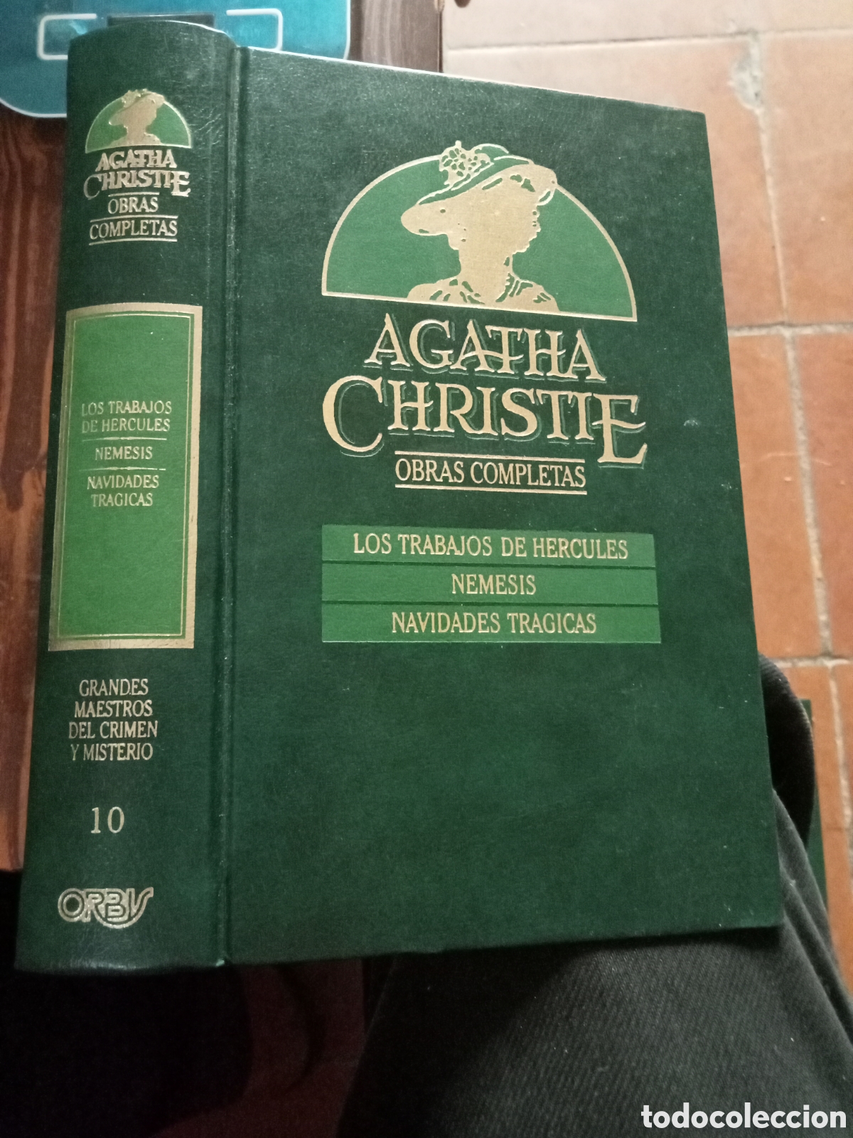 Libros de segunda mano: agatha christie obras completas 10 grandes maestros del crimen y misterio