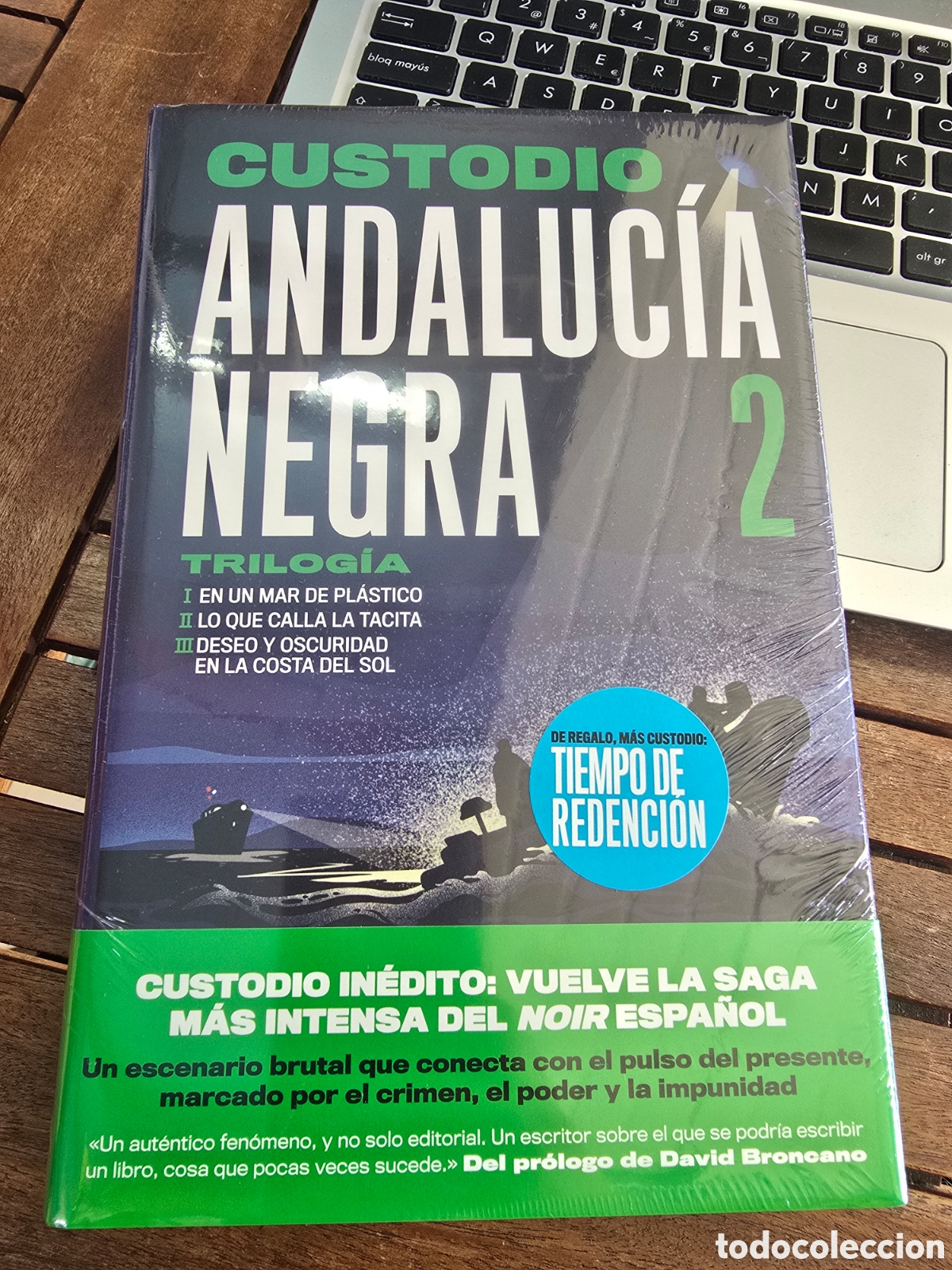 Libros de segunda mano: Pack Andaluc&iacute;a negra 2 Tetralog&iacute;a Custodio Editorial TEMAS HOY 2026 precintado