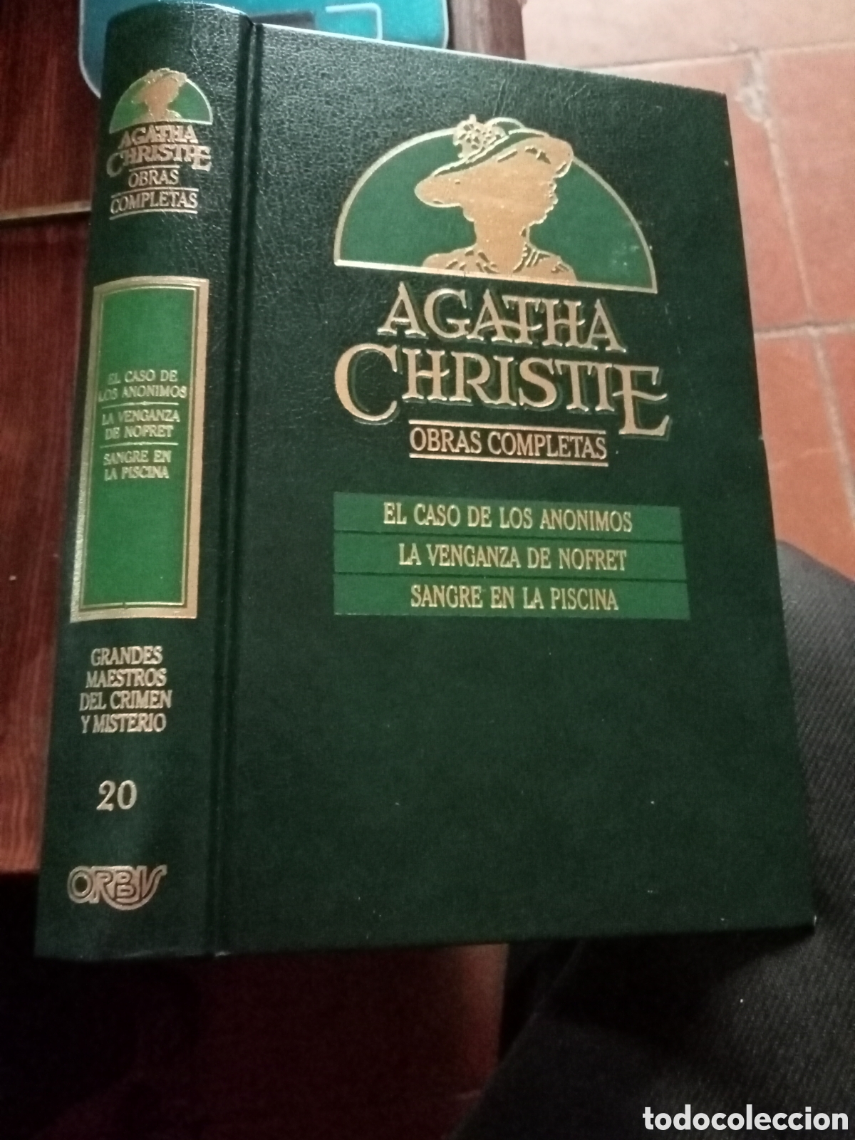 Libros de segunda mano: agatha christie obras completas 20 grandes maestros del crimen y misterio