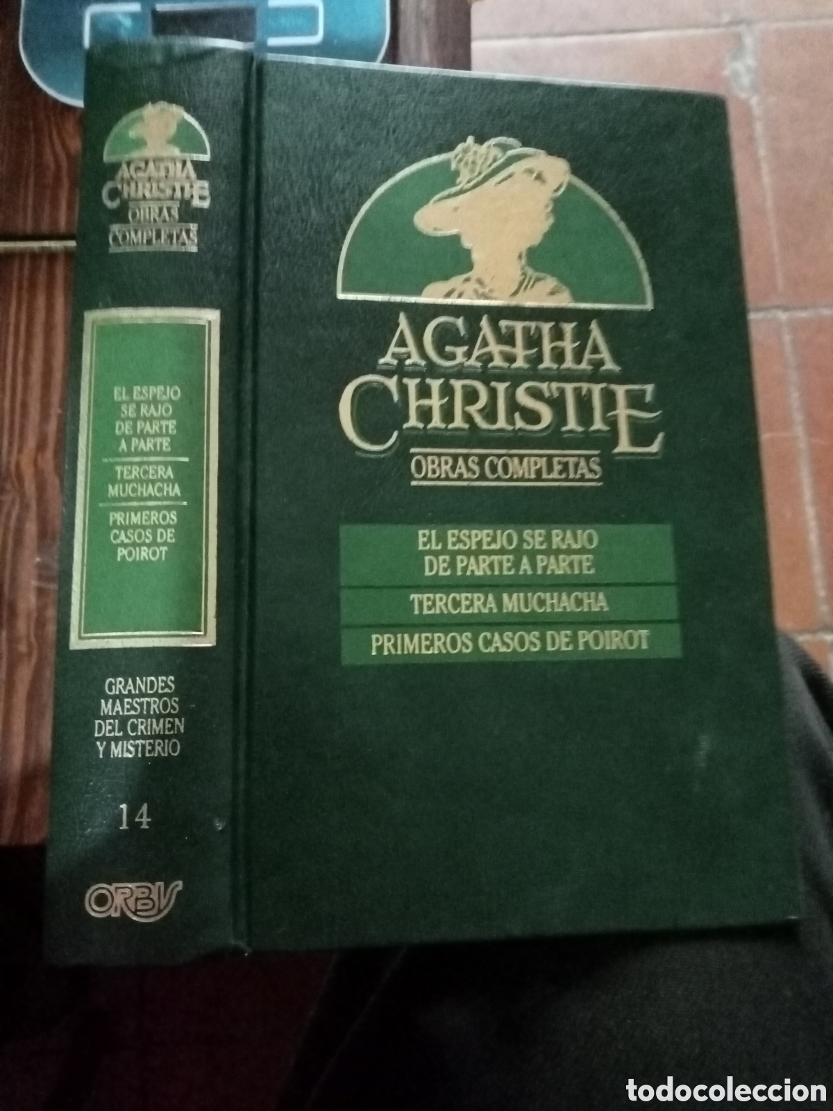 Libros de segunda mano: agatha christie obras completas 14 grandes maestros del crimen y misterio