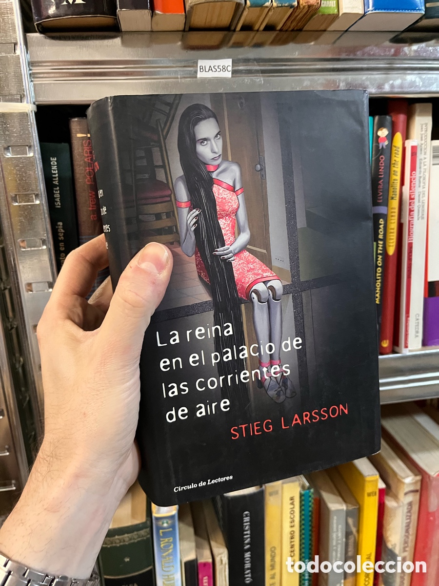Libros de segunda mano: Blas58C Stieg Larsson Lareina en el palacio de las corrientes de aire (carton&eacute;)