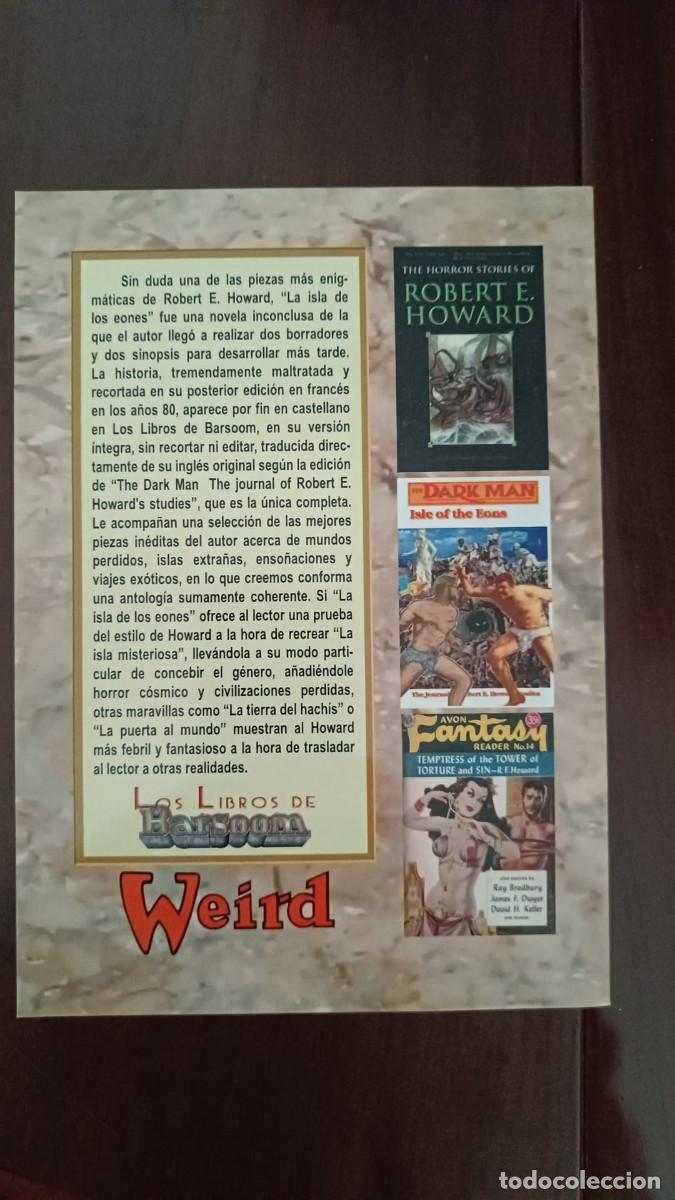 Libros de segunda mano: La isla de los eones &ndash; Robert E. Howard &ndash; Barsoom Weird - Foto 2