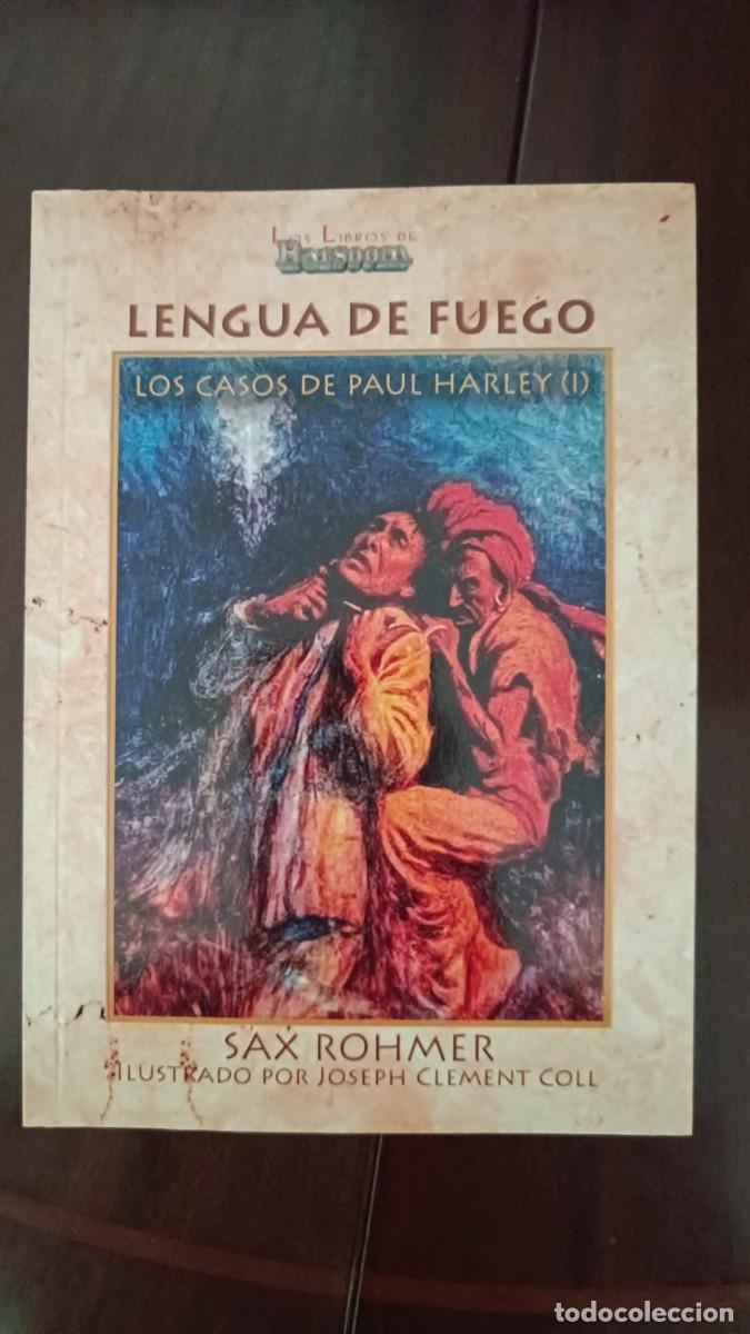 Libros de segunda mano: Lengua de fuego: Los casos de Paul Harley (I) &ndash; Sax Rohmer &ndash; Barsoom Weird