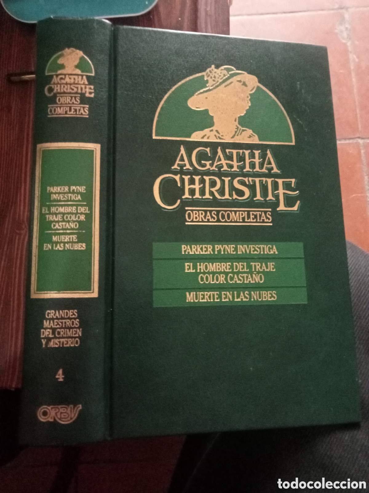 Libros de segunda mano: agatha christie obras completas 4 grandes maestros del crimen y misterio