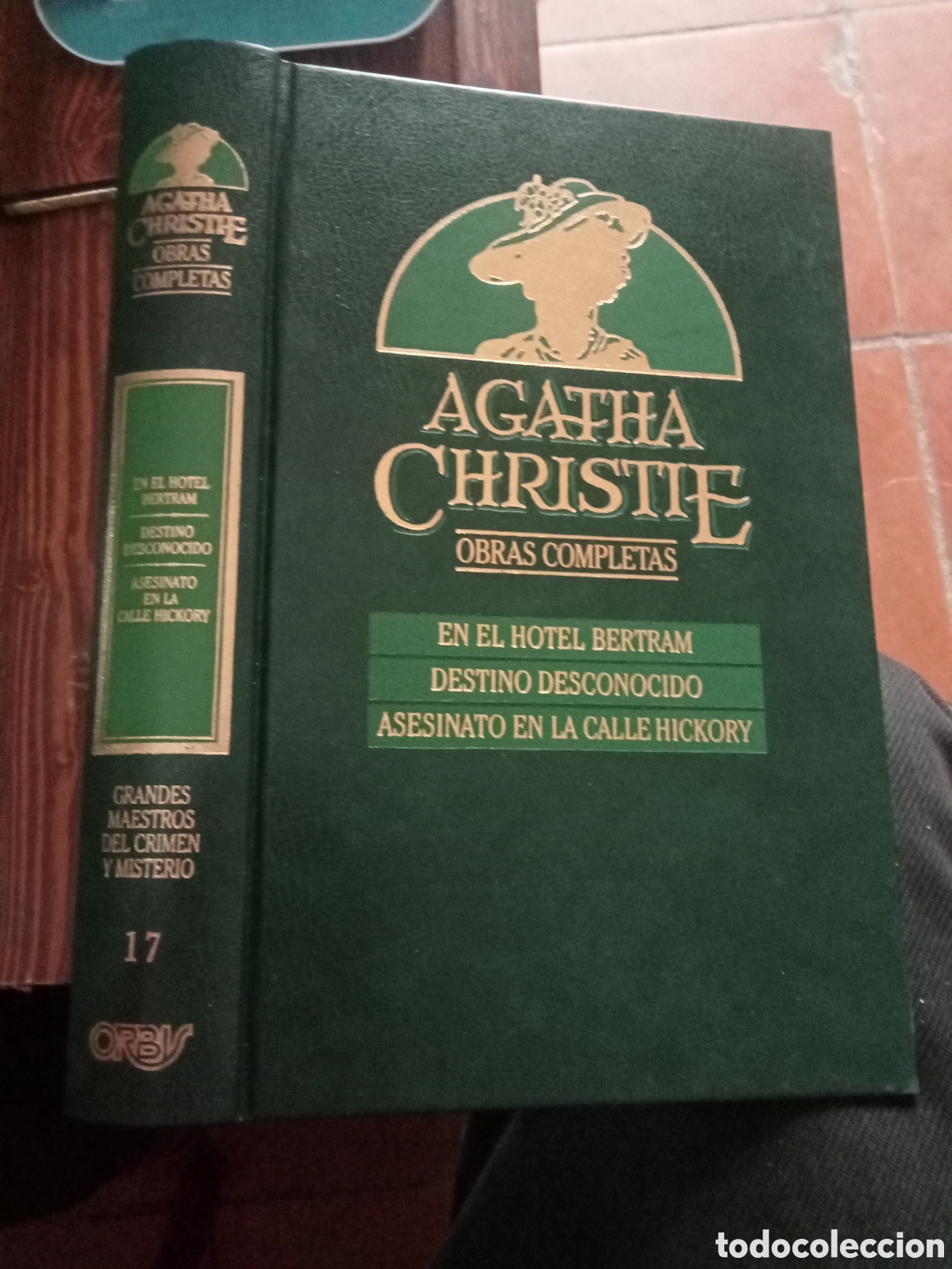 Libros de segunda mano: agatha christie obras completas 17 grandes maestros del crimen y misterio