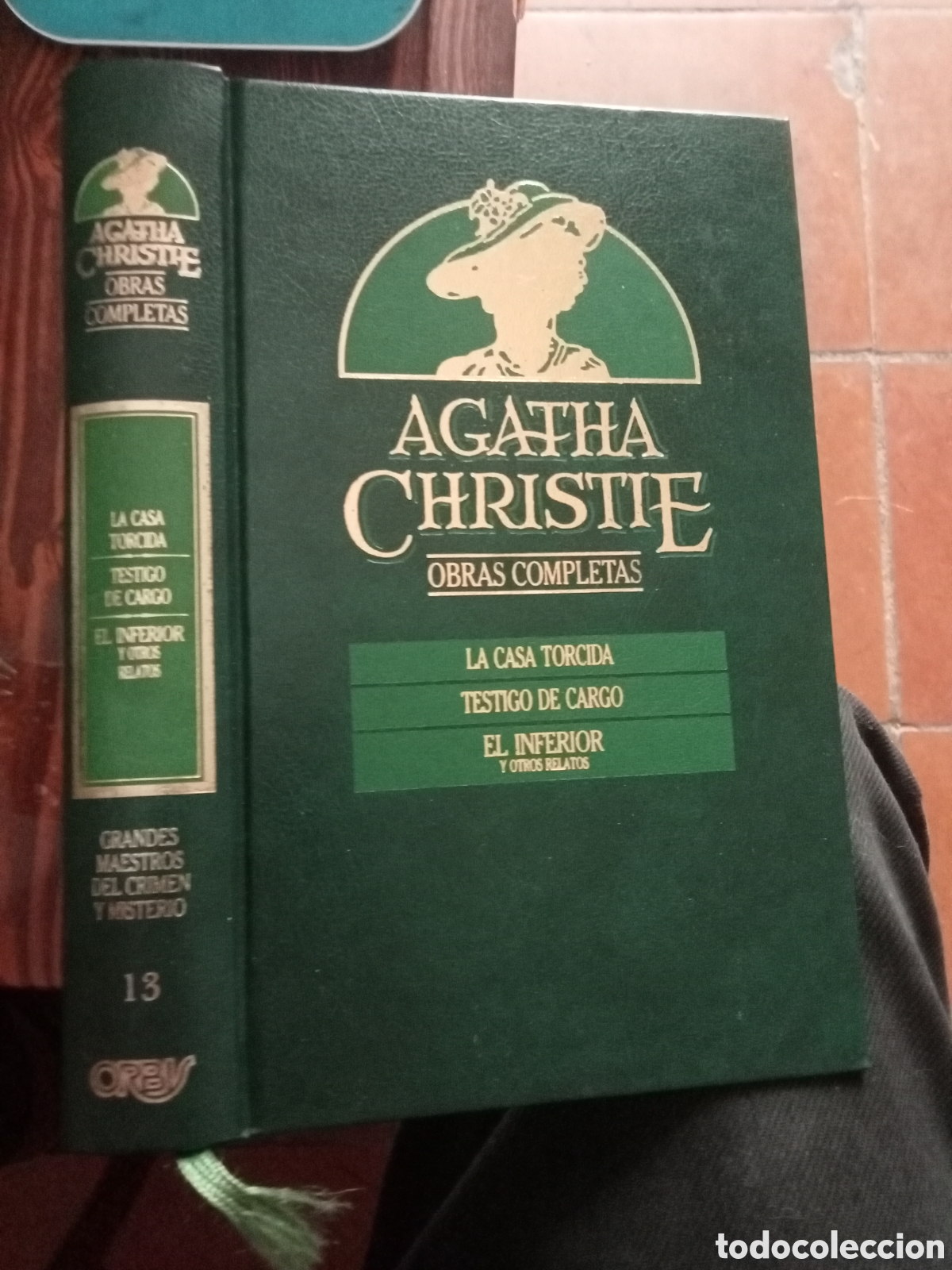 Livres d'occasion: agatha christie obras completas 13 grandes maestros del crimen y misterio
