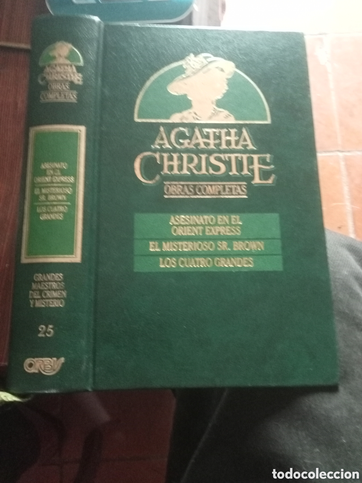 Libros de segunda mano: agatha christie obras completas 25 grandes maestros del crimen y misterio
