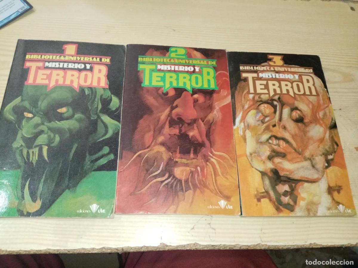 Libros de segunda mano: BIBLIOTECA UNIVERSAL DE MISTERIO Y TERROR. 1.2.3.EST17B5