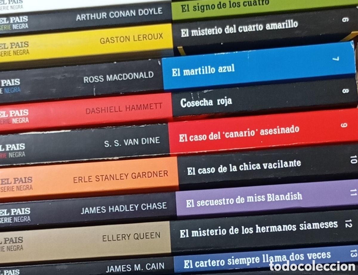 Libros de segunda mano: Serie negra El Pais (18)