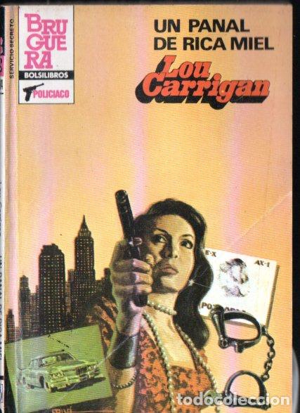 Libros de segunda mano: BRUGUERA SERVICIO SECRETO N&ordm; 1734 . LOU CARRIGAN - UN PANAL DE RICA MIEL (1983)