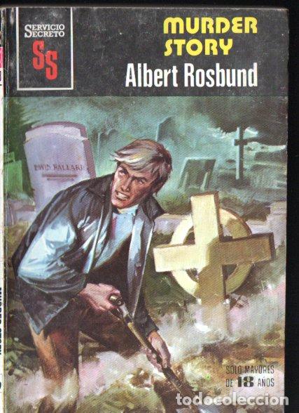 Libros de segunda mano: BRUGUERA SERVICIO SECRETO N&ordm; 1553 . ALBERT ROSBUND - MURDER STORY (1980)