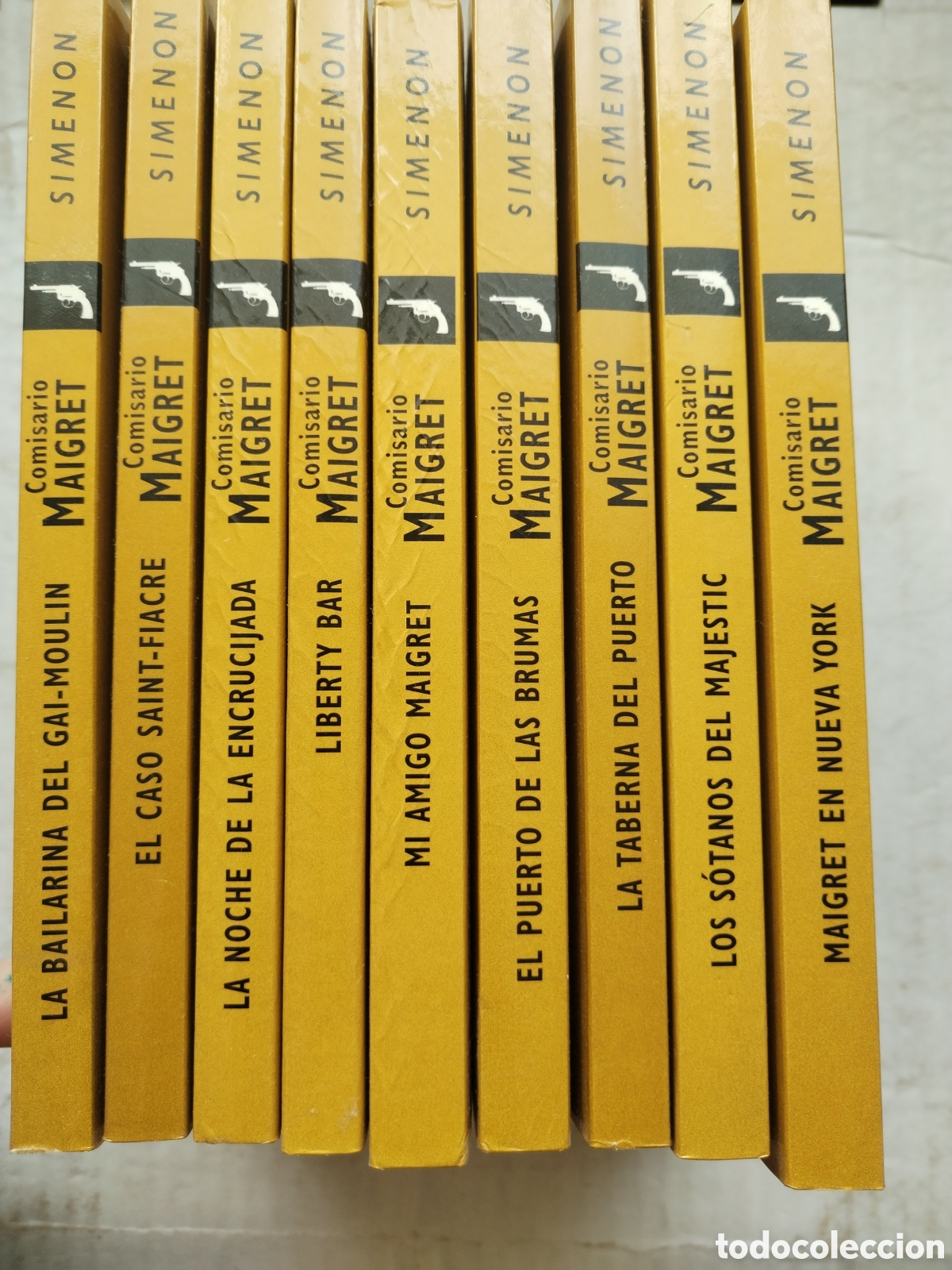 Libros de segunda mano: LOTE 9 NOVELAS COMISARIO MAIGRET/GEORGE SIMENON