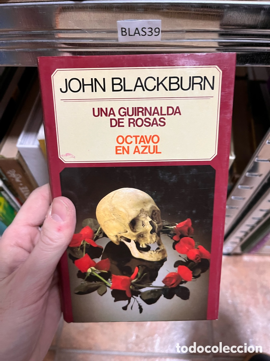 Libros de segunda mano: BLAS39 JOHN BLACKBURN JNA GUIRNALDA DE ROSAS OCTAVO EN AZUL