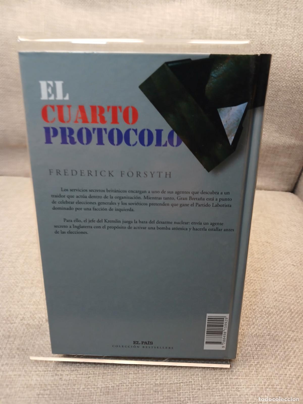 Libros de segunda mano: El cuarto protocolo - Frederick Forsyth - Foto 3