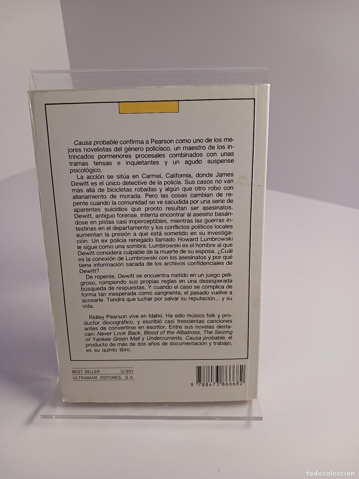 Libros de segunda mano: Causa probable - Ridley Pearson - Foto 3