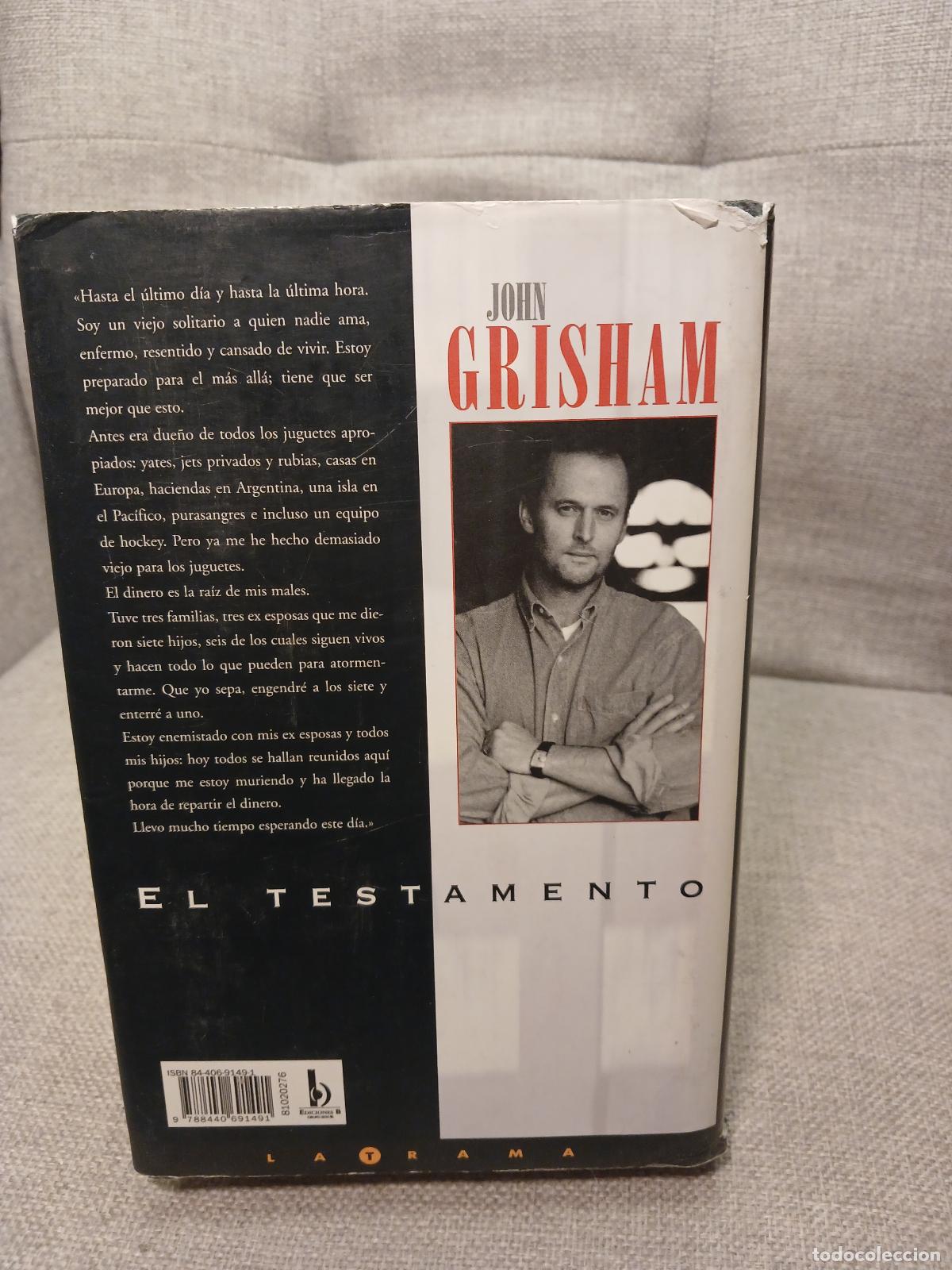 Libros de segunda mano: El testamento - John Grisham - Foto 3