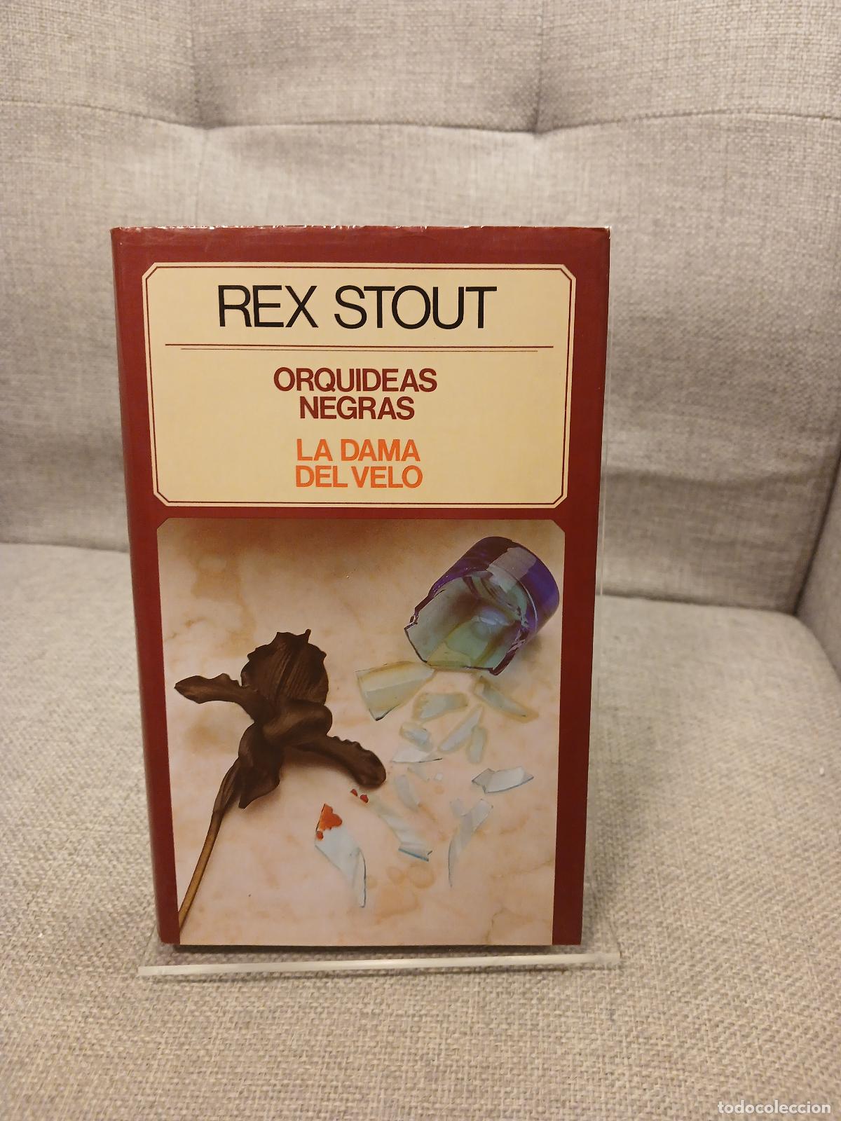 Second hand books: Orqu&iacute;deas negras ; La dama del velo - Rex Stout