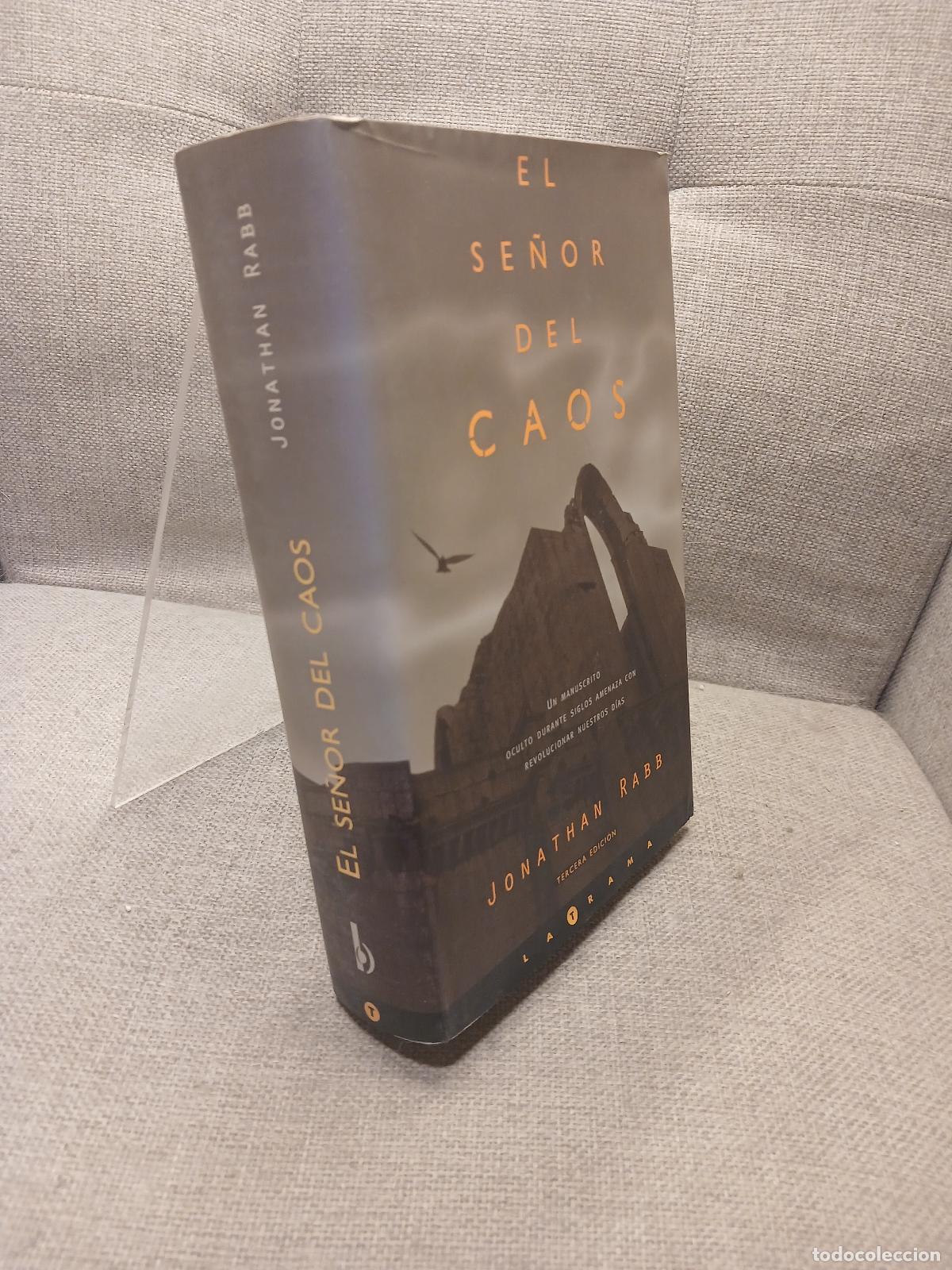 Libros de segunda mano: El Se&ntilde;or Del Caos - Jonathan Rabb - Foto 2