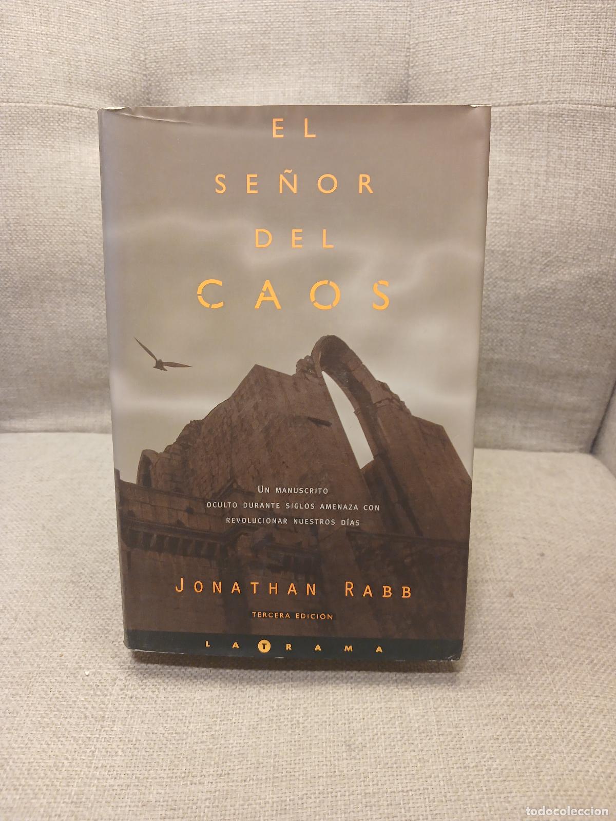 Libros de segunda mano: El Se&ntilde;or Del Caos - Jonathan Rabb - Foto 1